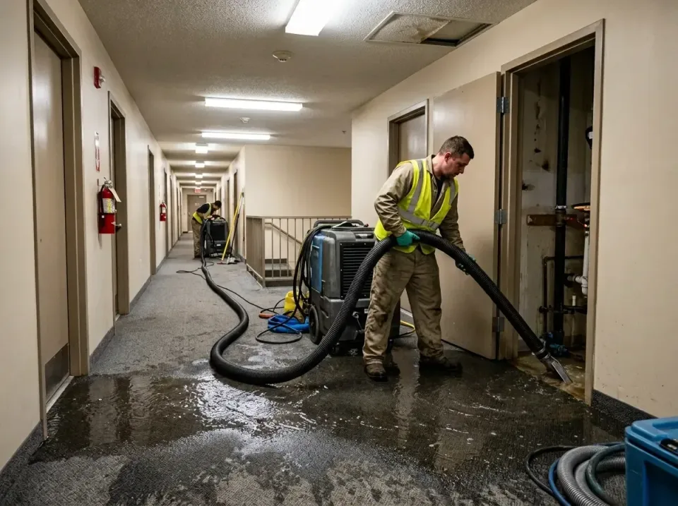 multi-unit-apartment-hallway-f-005 — frequently asked questions, Emergency Burst Pipe Water Extraction & Removal in Waukon,…